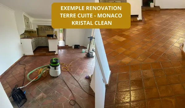 renovation de sol en terre cuite monaco